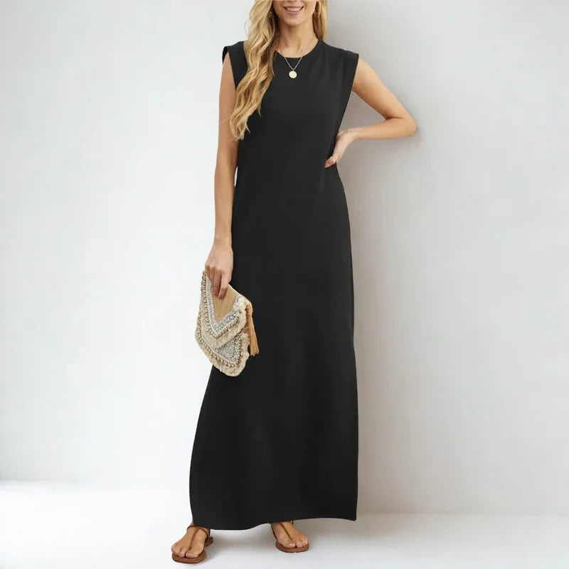 Vestido La Señorita™ em Malha Rayon Super Soltinha com Bolsos Laterais / Conforto Máximo ate para os Dias Mais Complicados!