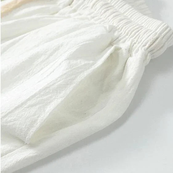 Conjunto Masculino Shorts e Camiseta Plus Size em Linho - LinhoPlus Set / Sinta a Qualidade do Linho em um Conjunto Plus Size pensado para Você