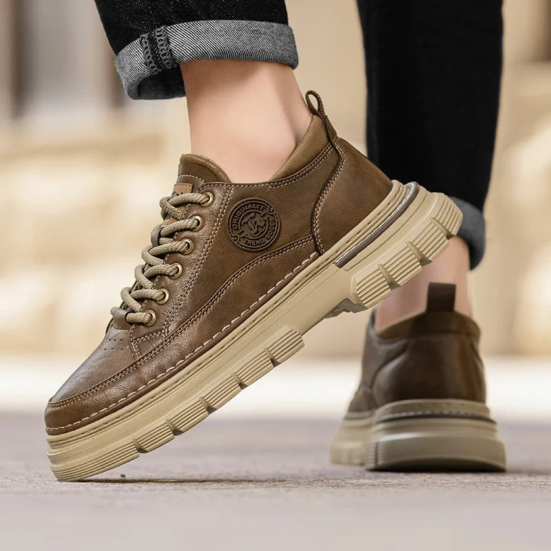 Tênis Heritage™ com Tecnologia Aeroblade e Solado Robusto / O Legado do Couro Premium e Tradição Artesanal!