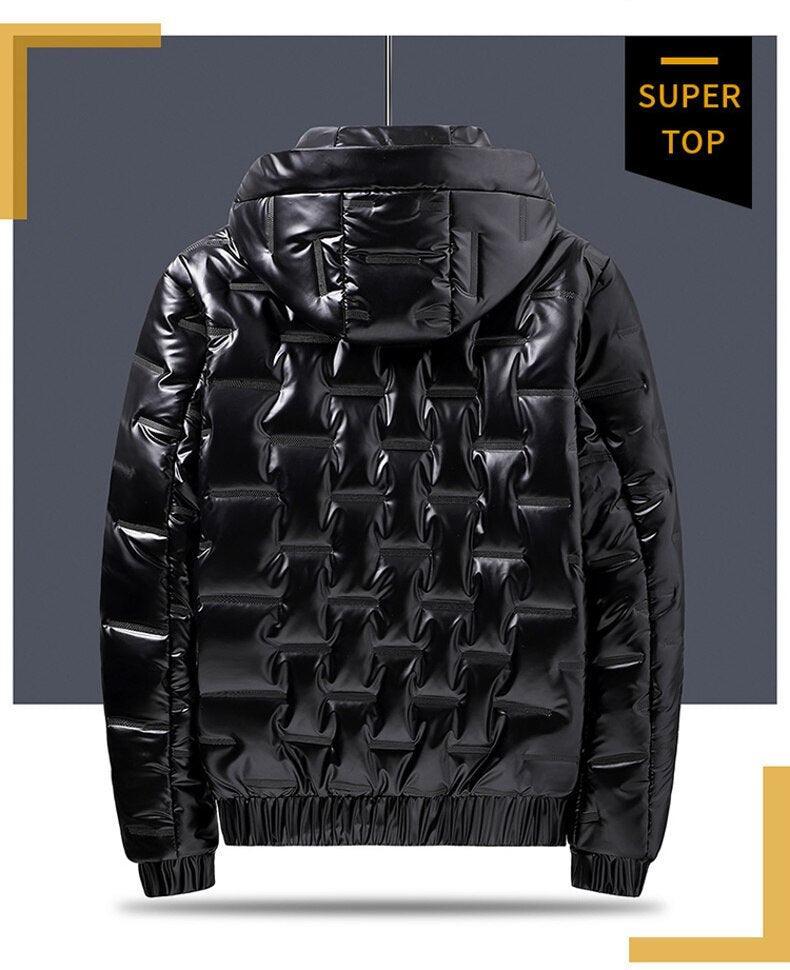 Jaqueta Puffer Masculina - IceRider / Uma Fusão Perfeita de Estilo e Aquecimento!