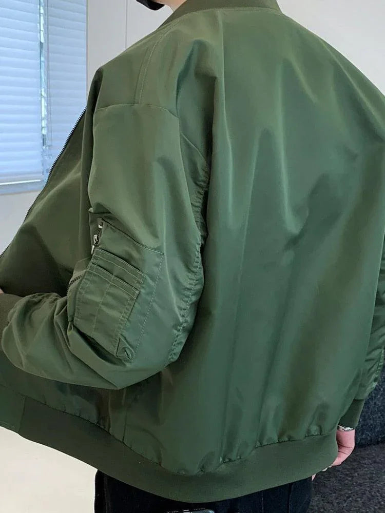 Jaqueta Bomber Classic - Jaqueta da Alto Padrão Estilo Americana