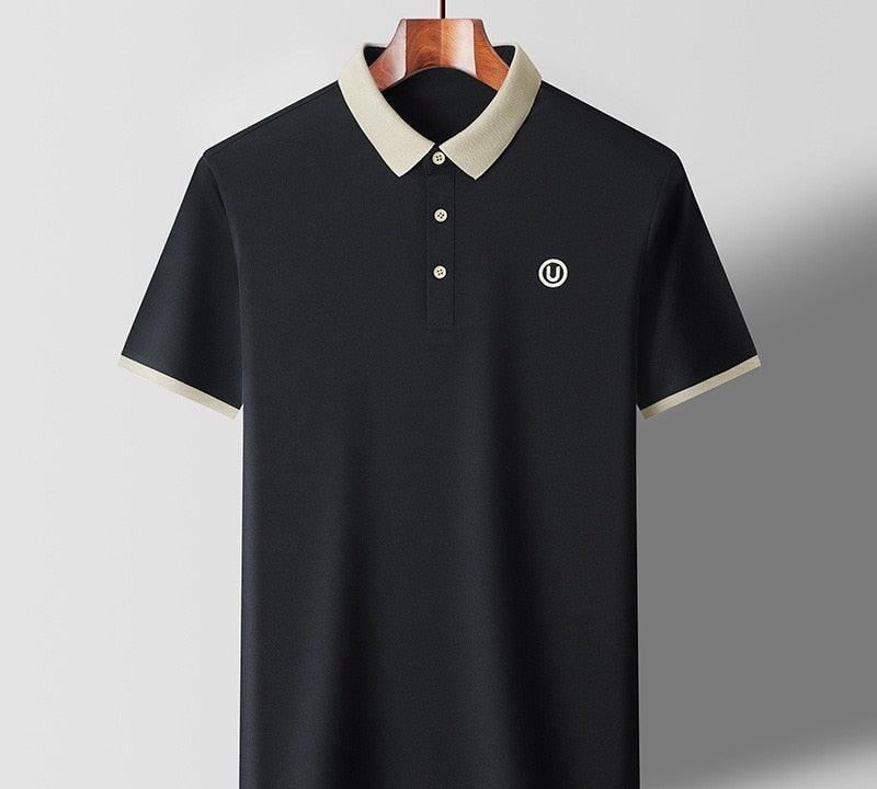 Camiseta Polo em Seda Gelo - Huracán / Descubra a Exclusiva Camiseta Polo em Seda Gelo que une Elegância e Conforto em Uma Só Peça!