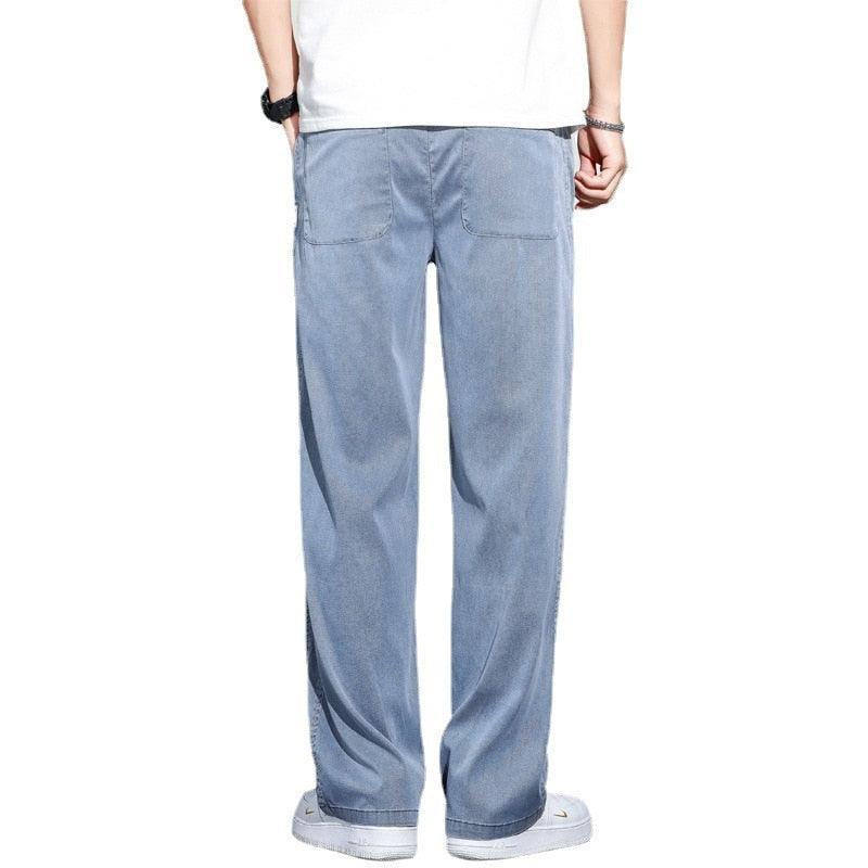 Calça Jeans Casual Masculina Muller™ / Soltinha, Estilosa e Fácil de Combinar: A calça do homem que se veste bem!