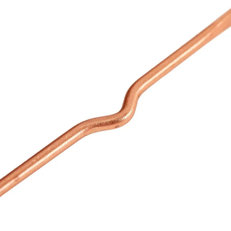 (Promoção: Compre 1, Leve 4) Raspador de Língua em Cobre Antibacteriano / Hálito Fresco e Higiene Oral Profunda em Segundos!