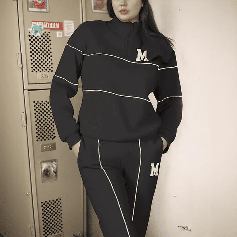 Conjunto Erin™ em Moletinho Ultra Macio e Modelagem Confort / Elegância Minimalista para Seus Dias Mais Tranquilos!