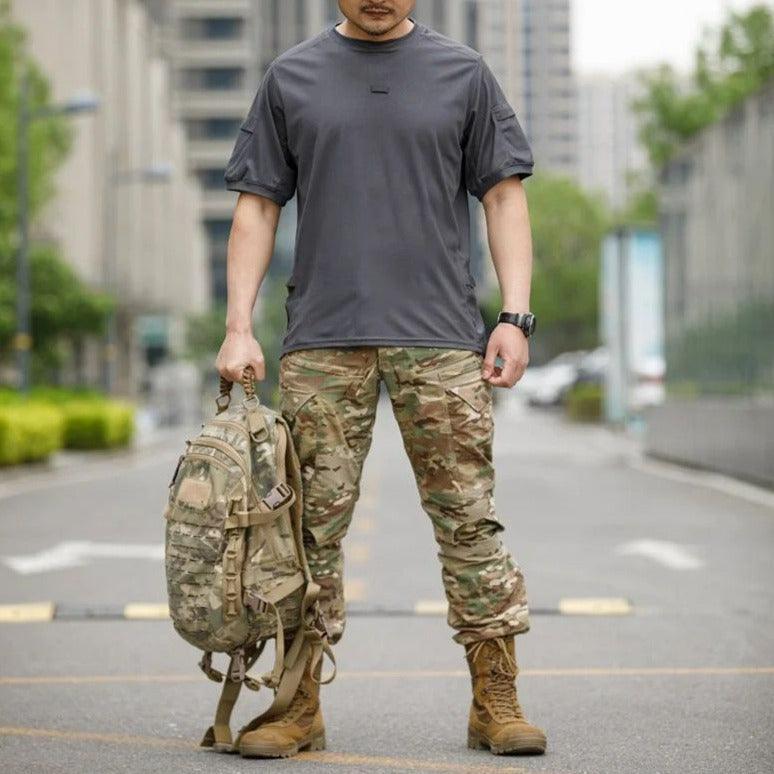 Camiseta Tática Militar Maverick™ / Uma mistura imbatível de conforto, funcionalidade e estilo!