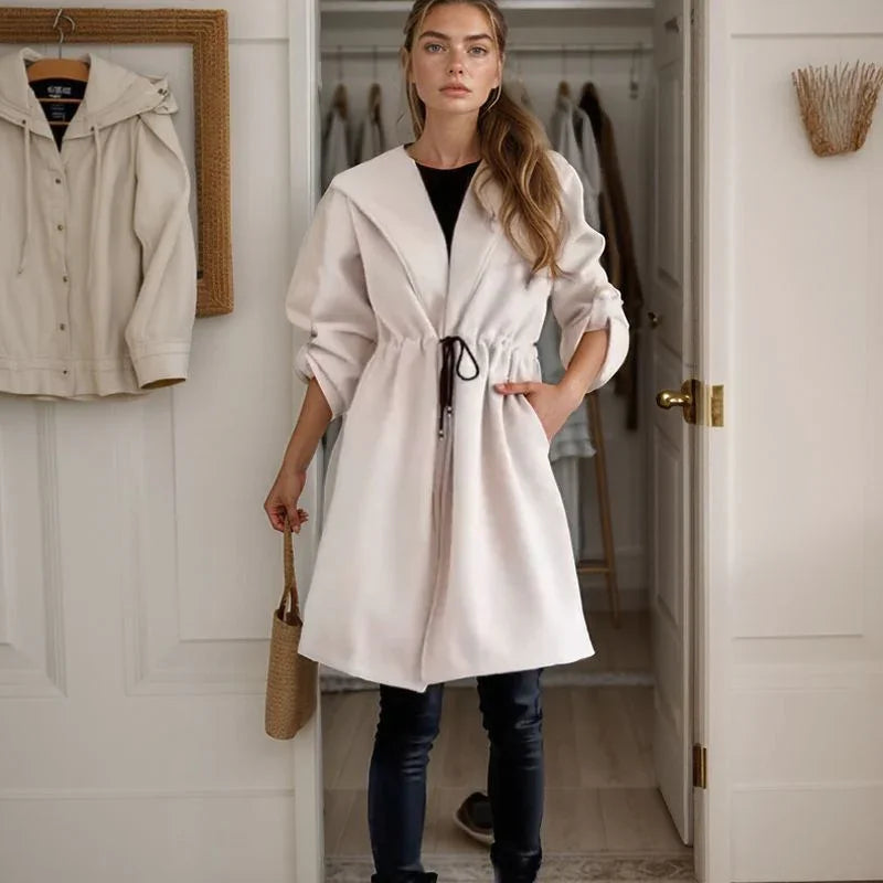 Casaco Louisiana™ em Malha Canelada com Modelagem Ajustável / Minimalismo Chic que Eleva Qualquer Produção!