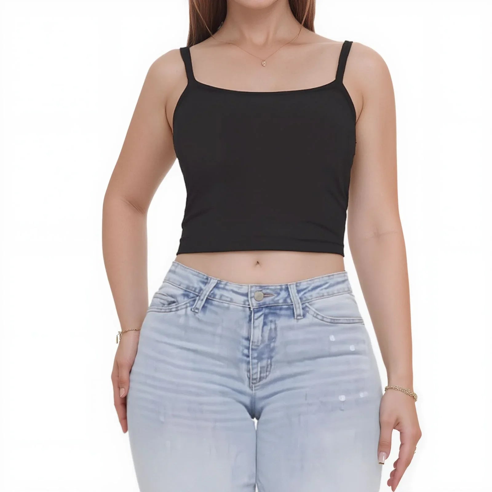 Calça Jeans Marcela™ com Elastano Confort e Corte Baggy Moderno / Conforto Real para Corpos de Mulheres Reais!