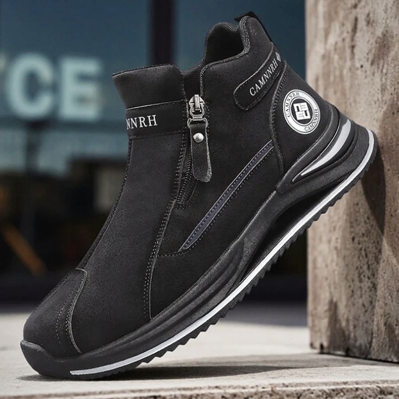 Bota Milano Drive™ em Camurça Italiana Impermeável / Conforto, Tração e Amortecimento de Ultima Geração!