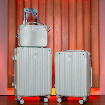 Kit Mala Premium de Viagem 10kg + 23kg com Frasqueira de Brinde