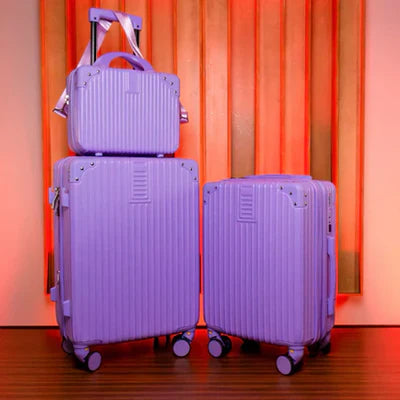 Kit Mala Premium de Viagem 10kg + 23kg com Frasqueira de Brinde