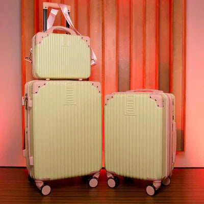 Kit Mala Premium de Viagem 10kg + 23kg com Frasqueira de Brinde