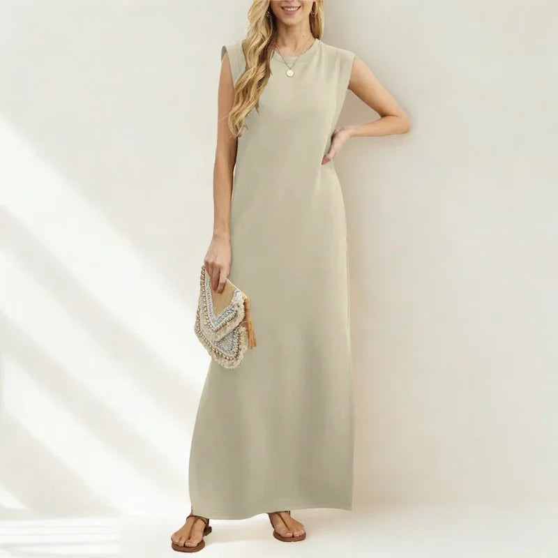 Vestido La Señorita™ em Malha Rayon Super Soltinha com Bolsos Laterais / Conforto Máximo ate para os Dias Mais Complicados!