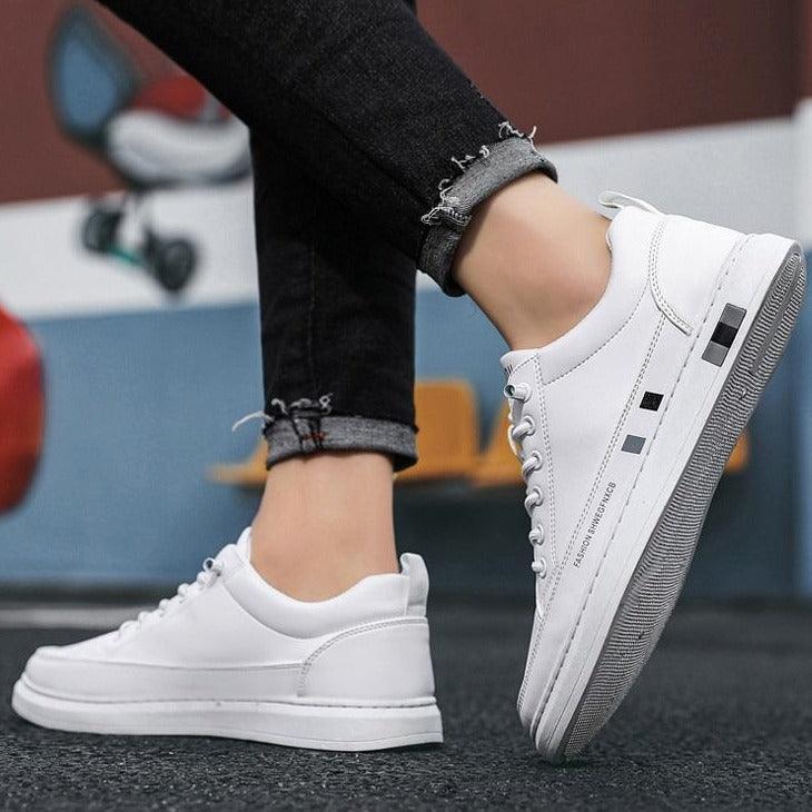Tênis Casual Cupertino em Couro PU / Estilo, Modernidade e Conforto para Todas Ocasiões!