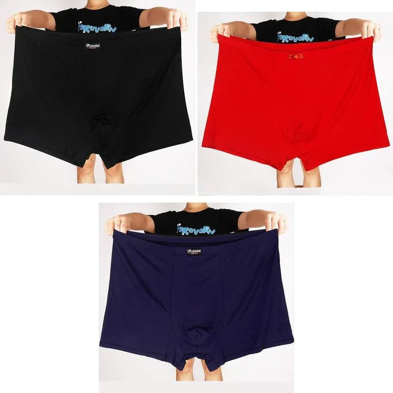 Kit de Cuecas Plus Size - Confort Men / Liberdade e Conforto para Homens de todos os Tamanhos!
