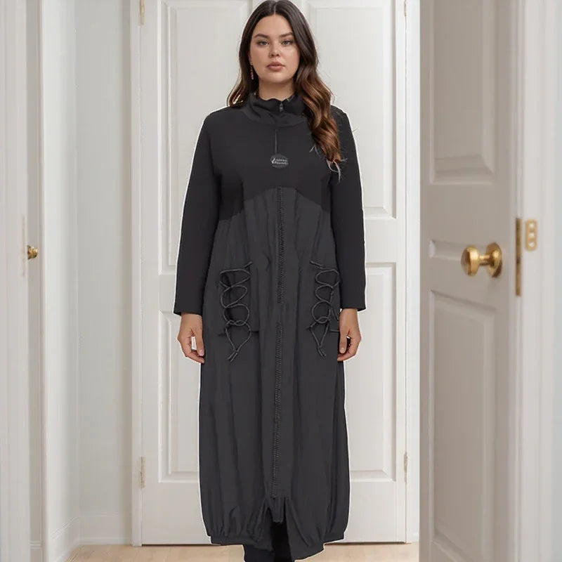 Vestido Mocha Breeze™ em Nylon com Amarração nas Costas  / O Novo Clássico da Estética Urbana!