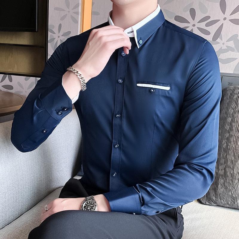 Camisa Social Manga Longa - FormalElite / A Sua Melhor Opção Quando o Assunto é Formalidade!