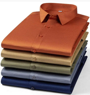 Camisa Social Alto Padrão IceSublime em Seda Gelo