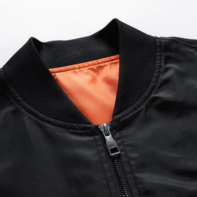 Jaqueta Bomber Classic - Jaqueta da Alto Padrão Estilo Americana