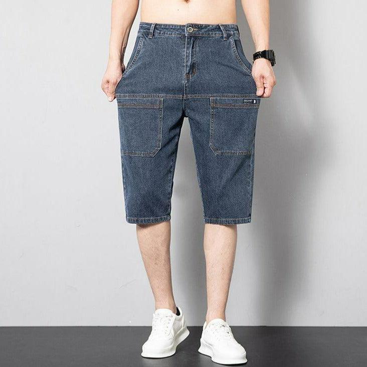 Bermuda Jeans Casual Leonidas™ / A mais versátil, confortável e estilosa para você usar no dia a dia!