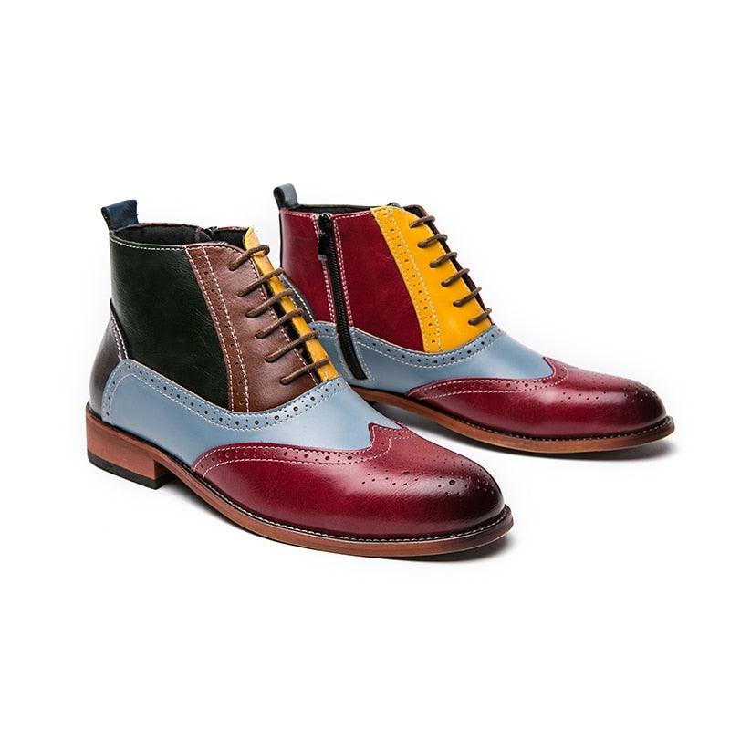 Sapato Socila Masculino em Couro Artesanal - Madrid / Seu Estilo Sempre No Mais Alto Padrão da Moda!!!