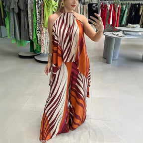 Conjunto Zahara™ com Blusa Assimétrica e Calça Pantalona / A Expressão da Sua Liberdade em Movimento!