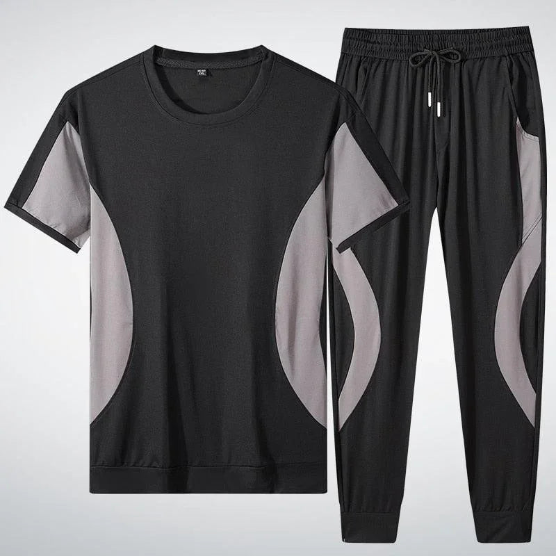 Conjunto Active Man de Camiseta + Calça Esporte Fino / O Conjunto do Homem que Adora se Movimentar!