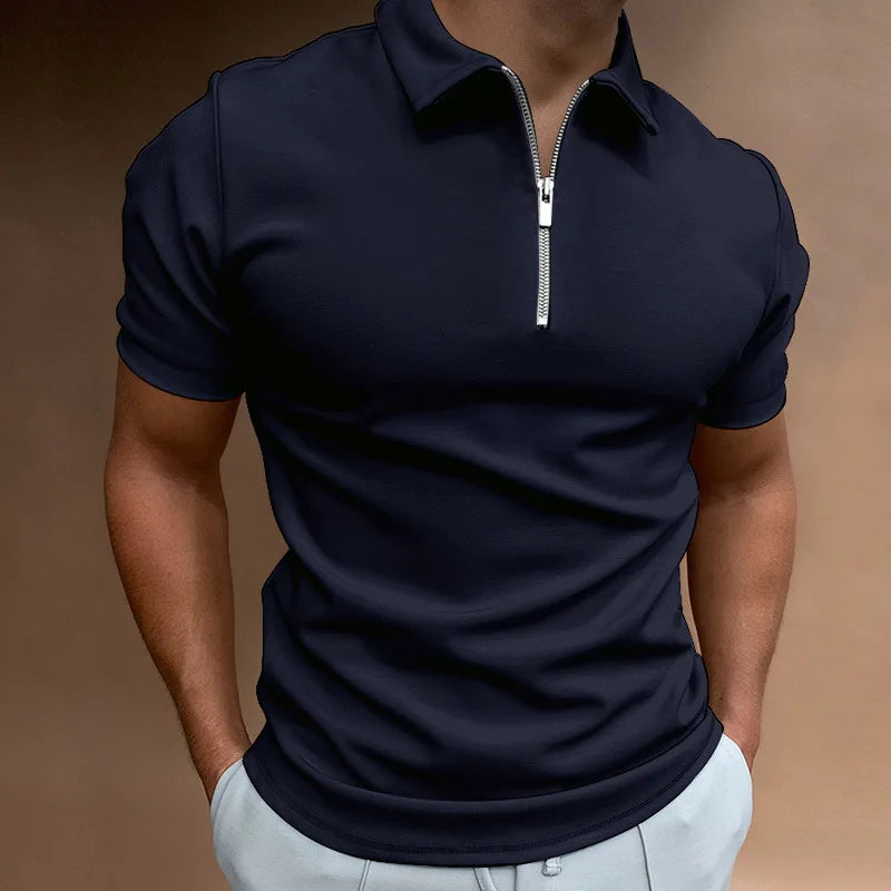 [COMPRE 2, LEVE 3] Polo Ducatti™ com Tecido Antitranspirante e Design Old Money / Minimalismo Nobre para Homens de Presença!