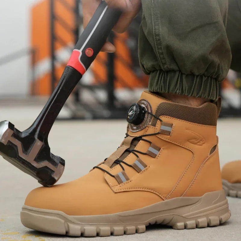 Coturno American Bunker™ Impermeável com Estrutura Antichoque / Estilo Militar, Conforto Tático e Proteção Indestrutível!