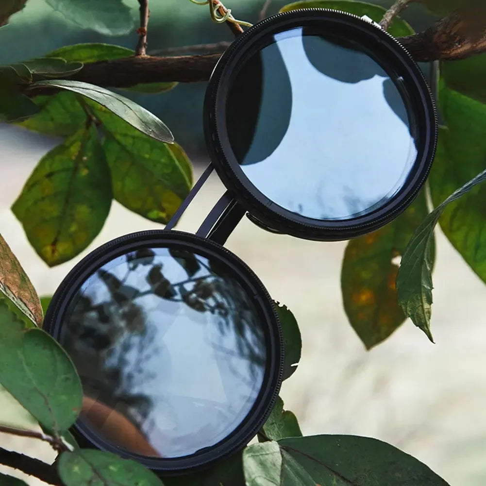 [Compre 1  e Leve 2] Óculos de Sol Eclipse™ com Regulagem de Luminosidade e Design Retrô / Visual Único e Proteção Total em Qualquer Ambiente!