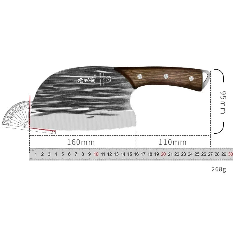 [COMPRE 1 E LEVE 2] Cutelo Japonês Kurohana™ Forjado à Mão em Aço Carbono Temperado / A Lâmina que Leva a Arte da Culinária a Sério!