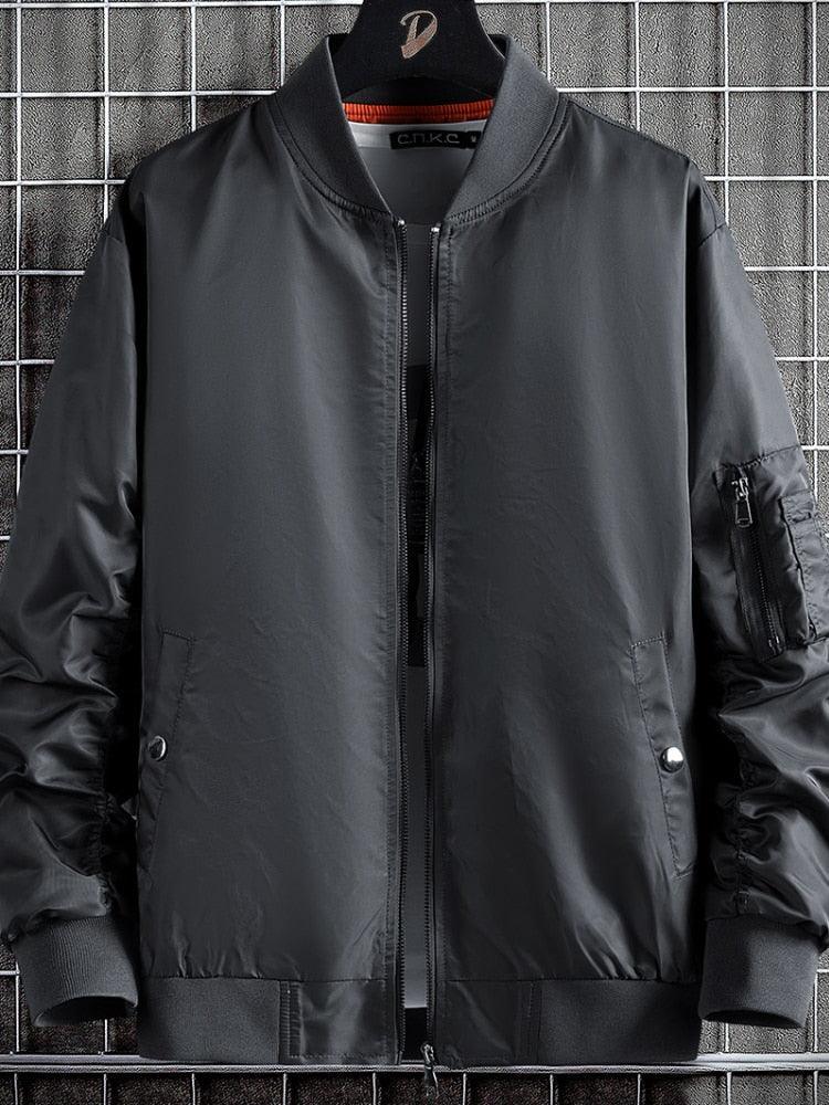 Jaqueta Bomber Classic - Jaqueta da Alto Padrão Estilo Americana