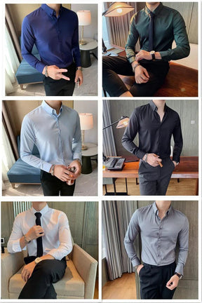 Camisa Social Manga Longa - Elegance Wear / A camisa social perfeita para ocasiões especiais