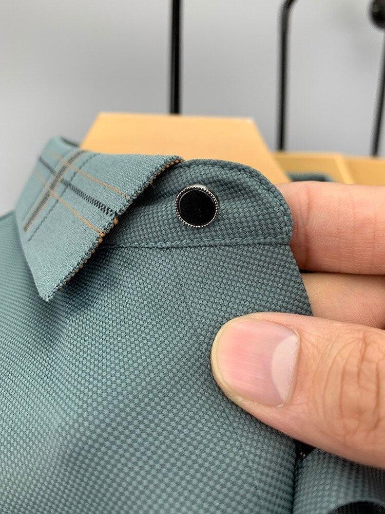 Polo Premium de Alto Padrão em Seda Gelo - Frank / Renomada no Mercado Internacional Agora Também Disponivel em Suas Mãos!