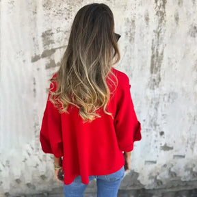 Cardigan Belluno™ Estilo Blazer em Viscose Rústica / Sofisticação Atemporal com Conforto e Charme Artesanal!