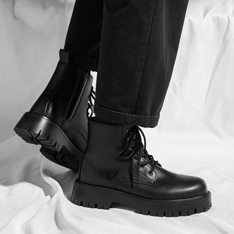 Coturno Masculino Estilo britânico - Shelby / Desperte Seu Estilo Com Nosso Novo Coturno Inglês!!!