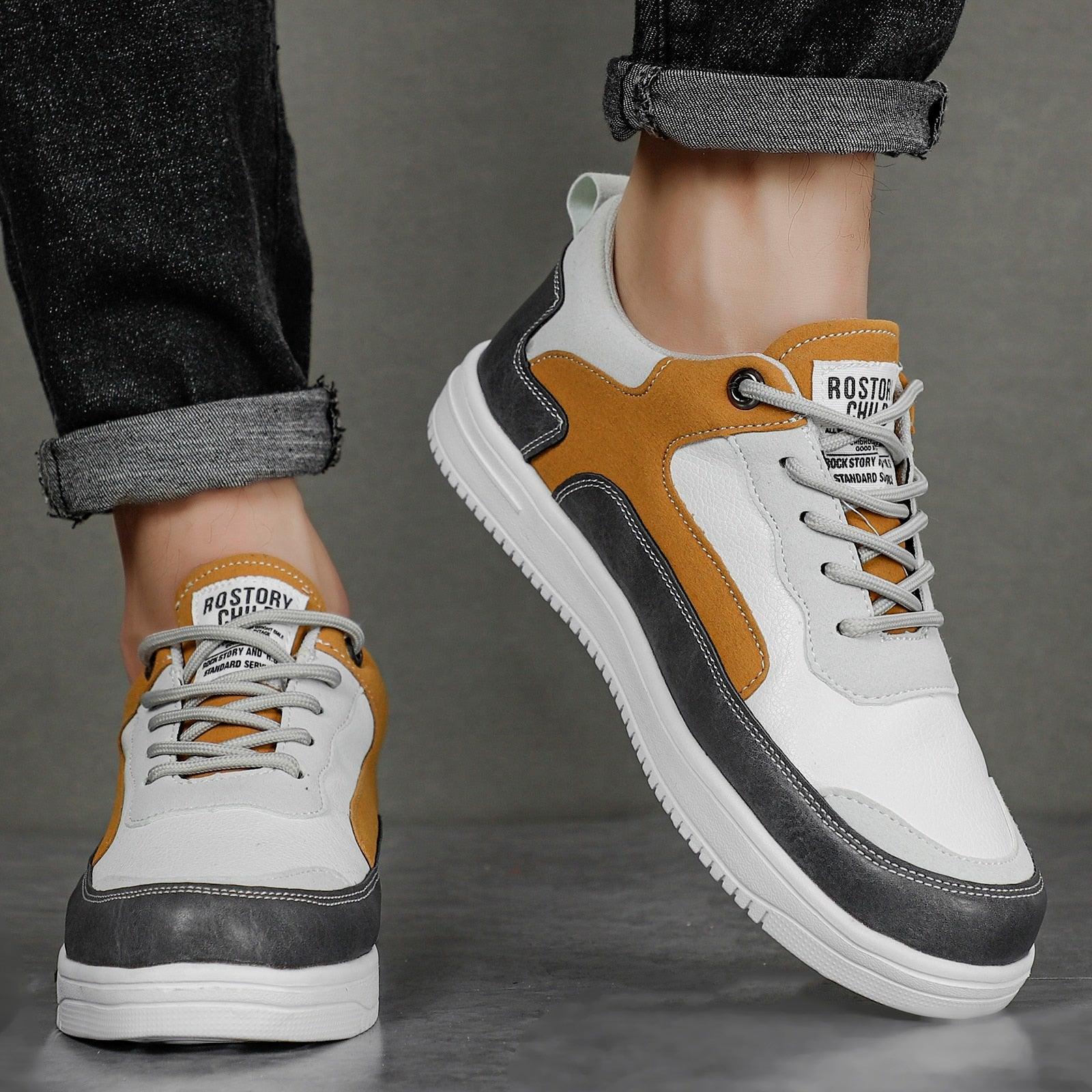 Tênis Casual Esporte Fino UrbanFlow™ / + De Brinde Pacote com 5 Pares de Meias Invisíveis