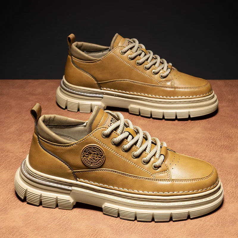 Tênis Heritage™ com Tecnologia Aeroblade e Solado Robusto / O Legado do Couro Premium e Tradição Artesanal!