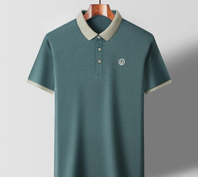 Camiseta Polo em Seda Gelo - Huracán / Descubra a Exclusiva Camiseta Polo em Seda Gelo que une  Elegância e Conforto em Uma Só Peça!