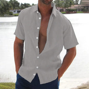 [COMPRE 1 E LEVE 3] Camisa Sospiro™ em Linho de Algodão Leve / Um Toque de Frescor e Minimalismo Premium!