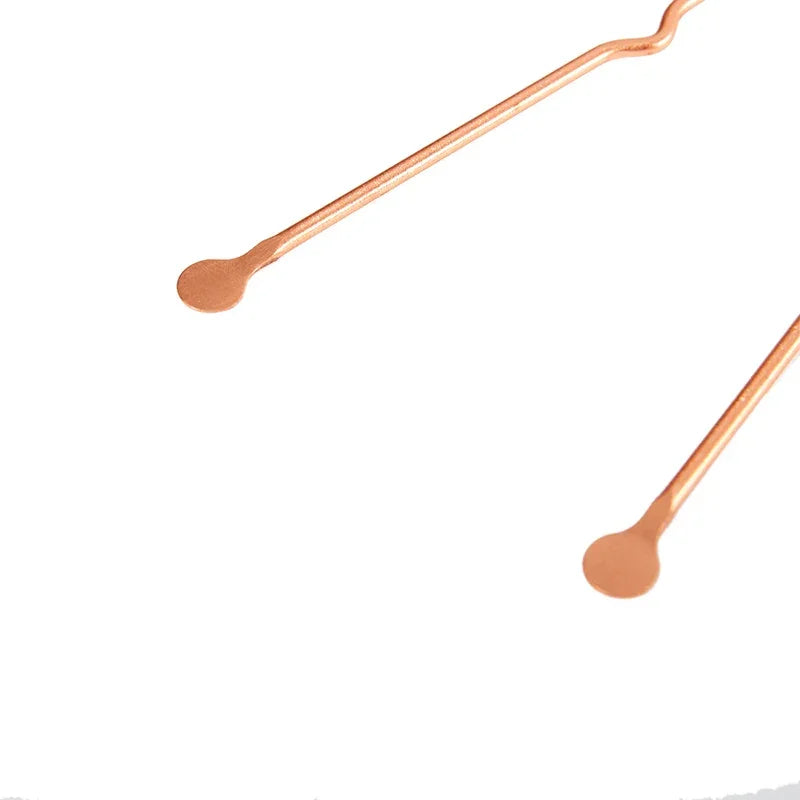 (Promoção: Compre 1, Leve 4) Raspador de Língua em Cobre Antibacteriano / Hálito Fresco e Higiene Oral Profunda em Segundos!