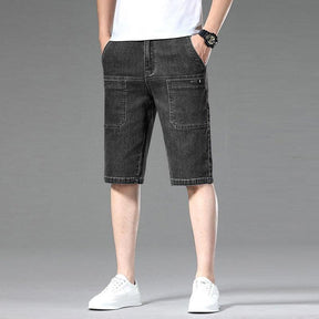 Bermuda Jeans Casual Leonidas™ / A mais versátil, confortável e estilosa para você usar no dia a dia!