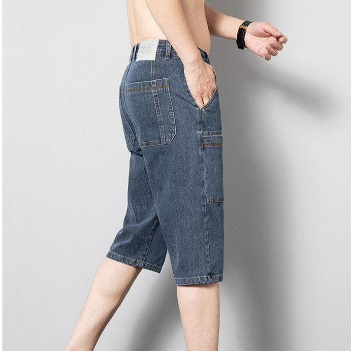 Bermuda Jeans Casual Leonidas™ / A mais versátil, confortável e estilosa para você usar no dia a dia!