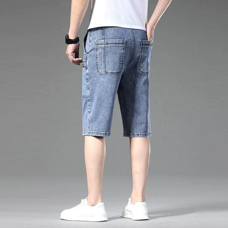 Bermuda Jeans Casual Leonidas™ / A mais versátil, confortável e estilosa para você usar no dia a dia!