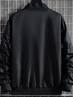 Jaqueta Bomber Classic - Jaqueta da Alto Padrão Estilo Americana