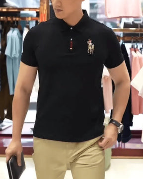 Camiseta Polo Kalersen™ Moda Europeia / O Padrão de Excelência em Algodão Soft para um Caimento Impecável!