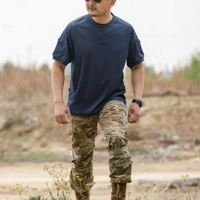 Camiseta Tática Militar Maverick™  / Uma mistura imbatível de conforto, funcionalidade e estilo!