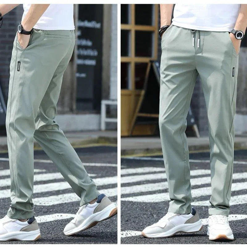 Calças Unissex Stronger em Seda Gelo / Kit com 3 Unidades (Preto, Cinza, Verde)