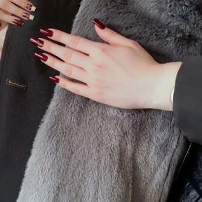 Casaco Madame Luxe™ com Interior Aveludado / Um Clássico Refinado que Aquece com Charme!