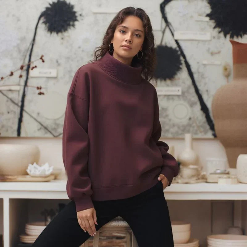 Conjunto de Blusa e Calça Novara™ com Tecido Texturizado e Design Moderno Versátil